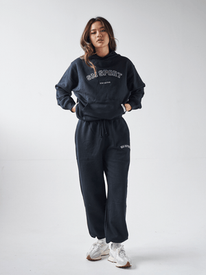 Sian Marie lounge S / Black Oversized SNME SPORTS Retro Tracksuits