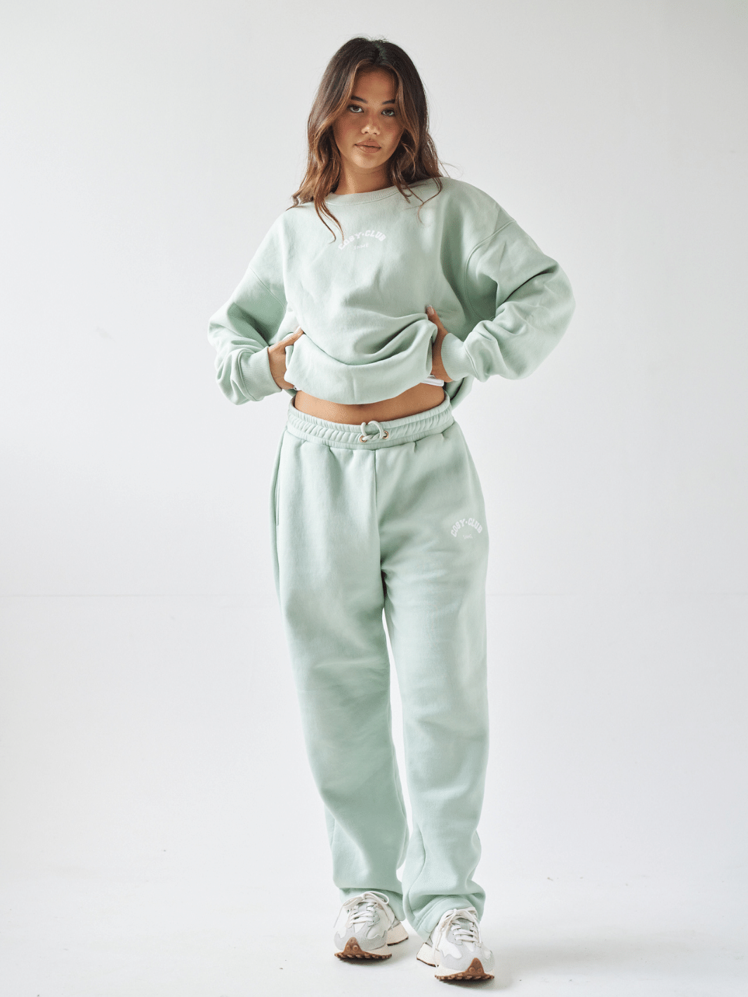 Sian Marie lounge S / Mint Cosy Club Tracksuit Set - Mint - Small