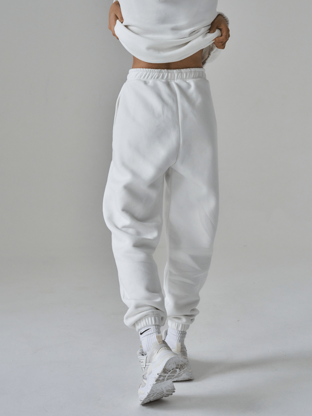 Sian Marie lounge Baggy SNME Retro Joggers - Nude