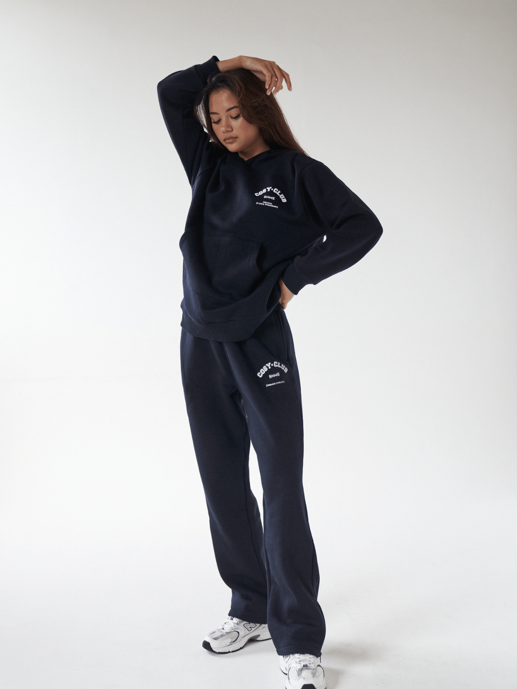 Sian Marie lounge Cosy Club Hoodie - Navy